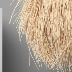 Shop Nieregularna, naturalna lampa wisząca ABR-NLW33-BH-E27 BOHO | Kaja Żyrandole Nowoczesne