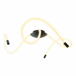 Flash Sale Nieregularna, stylowa lampa sufitowa LED ZM 20008-3X1BK BALBO | Kaja Żyrandole Nowoczesne