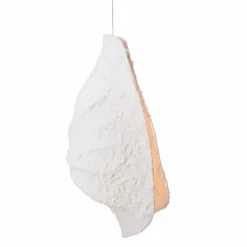 Best Niespotykana, biała lampa wisząca LED MX P0540 CONCHA | Kaja Żyrandole Nowoczesne