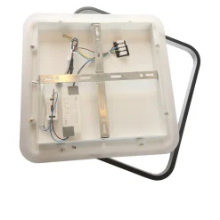 Sklep Kaja Niespotykany plafon LED z tubami LP-0612/2C SQUARE BK PARMA | Kaja