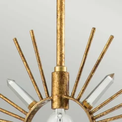 Fashion Niestandardowa lampa wisząca GN-SUN-KING-P-G z serii SUN KING Żyrandole Nowoczesne