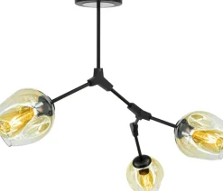 Cheap Niesymetryczna lampa sufitowa czarna 1962/3 BLACK-21QG | Kaja Żyrandole Nowoczesne