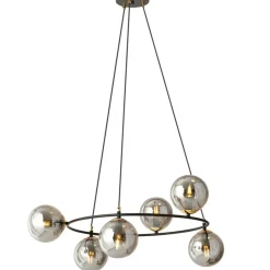 Cheap Niesymetryczna lampa wisząca z kloszami 1294/6 z serii AZURA Żyrandole Nowoczesne