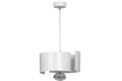 Discount Nietuzinkowa, biała lampa wisząca do kuchni 306/1 VIXON | Kaja Żyrandole Nowoczesne