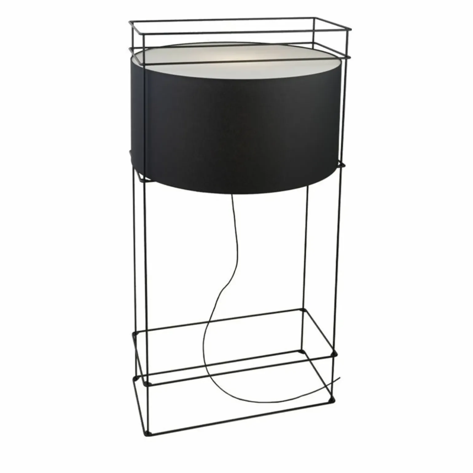 Sklep Kaja Nietuzinkowa lampa podłogowa - czarny 150cm ANT 9029 PAA | Kaja