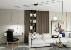 Cheap Nietuzinkowa lampa wisząca pająk 1350/4 FUJI 4 GOLD | Kaja Oświetlenie Żyrandole Nowoczesne