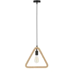 Best Nietuzinkowa lampa wisząca, kształt trójkąta 31-28716 z serii TRIUN | Kaja Oświe Żyrandole Nowoczesne