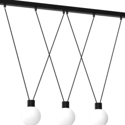 Best Sale Nietuzinkowa lampa wisząca z trzema kloszami MLP8818 z serii CAP Żyrandole Nowoczesne