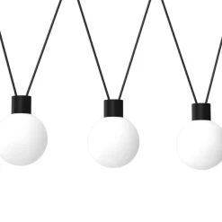 Best Sale Nietuzinkowa lampa wisząca z trzema kloszami MLP8818 z serii CAP Żyrandole Nowoczesne