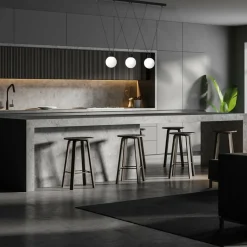 Best Sale Nietuzinkowa lampa wisząca z trzema kloszami MLP8818 z serii CAP Żyrandole Nowoczesne