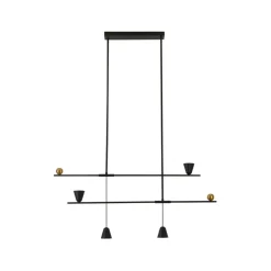 Store Nietuzinkowa, ledowa lampa nad wyspę kuchenną AZ5642 SPOLETO | Kaja Żyrandole Nowoczesne