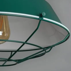Sale Nietuzinkowa, zielona lampa do kuchni ABR-RRP-Z-E27 RETRO | Kaja Żyrandole Nowoczesne