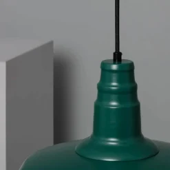 Sale Nietuzinkowa, zielona lampa do kuchni ABR-RRP-Z-E27 RETRO | Kaja Żyrandole Nowoczesne