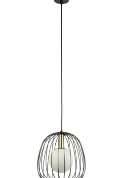 Store Nietuzinkowy zwis z podwójnym kloszem SIG 40726 BELL | Kaja Żyrandole Nowoczesne