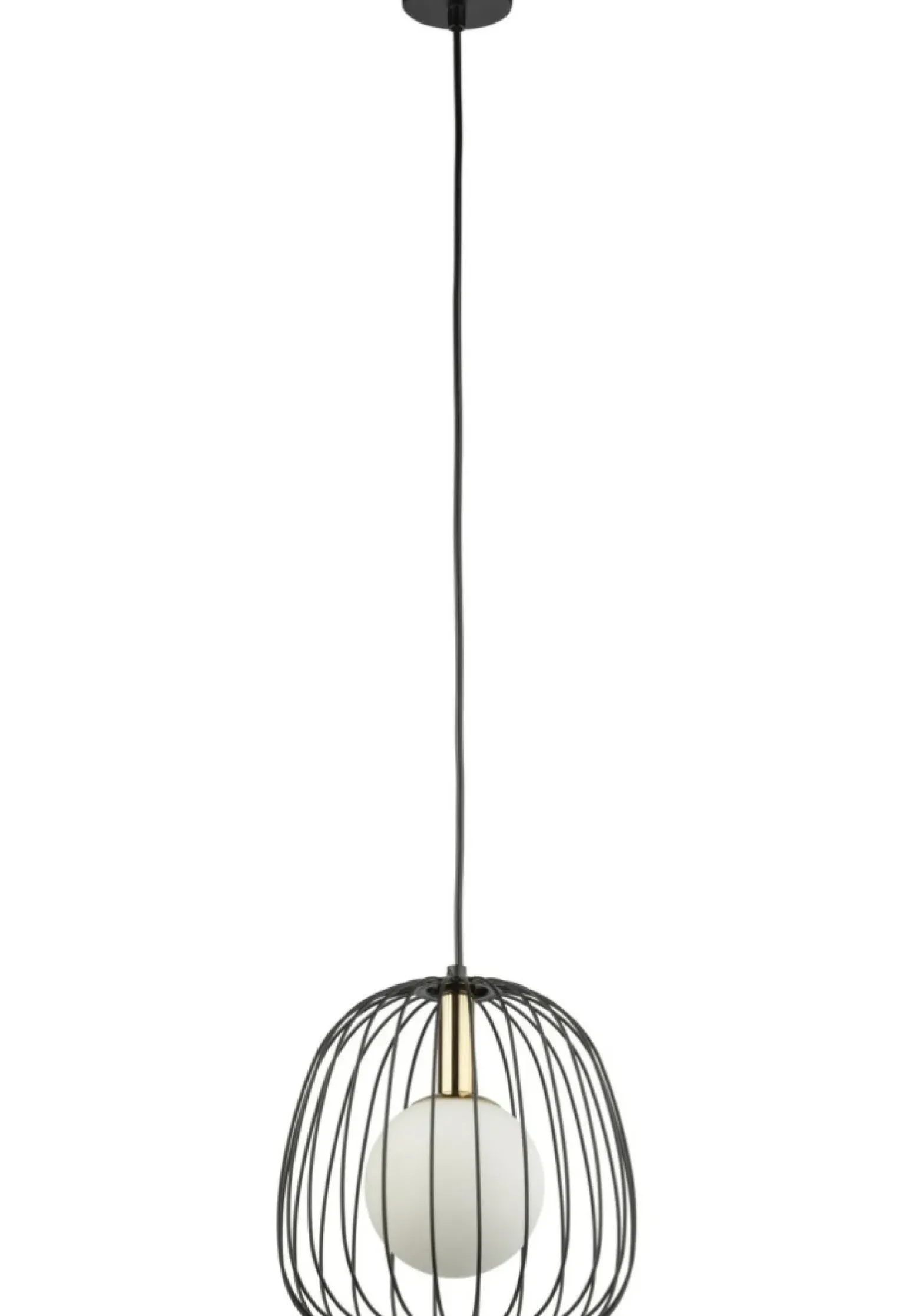 Store Nietuzinkowy zwis z podwójnym kloszem SIG 40726 BELL | Kaja Żyrandole Nowoczesne