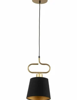 Online Nietypowy, pojedynczy zwis z abażurem SIG 40644 VOLUTTO | Kaja Żyrandole Nowoczesne