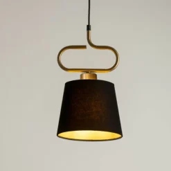 Online Nietypowy, pojedynczy zwis z abażurem SIG 40644 VOLUTTO | Kaja Żyrandole Nowoczesne