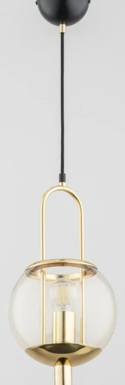Best Sale Niezwykła czarno-złota lampa wisząca AL 60895 | Kaja Żyrandole Nowoczesne
