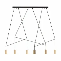 Cheap Niezwykła lampa wisząca na listwie, 7955 | Kaja Oświetlenie Żyrandole Nowoczesne