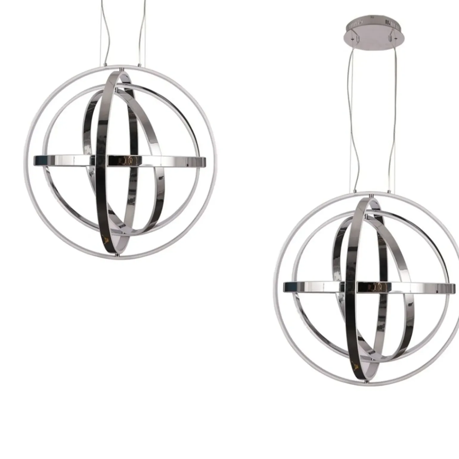 Cheap Niezwykła lampa wisząca ze wbudowanym LED-em ML6149 z serii COPERNICUS | Kaja Oś Żyrandole Nowoczesne