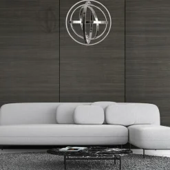 Cheap Niezwykła lampa wisząca ze wbudowanym LED-em ML6149 z serii COPERNICUS | Kaja Oś Żyrandole Nowoczesne