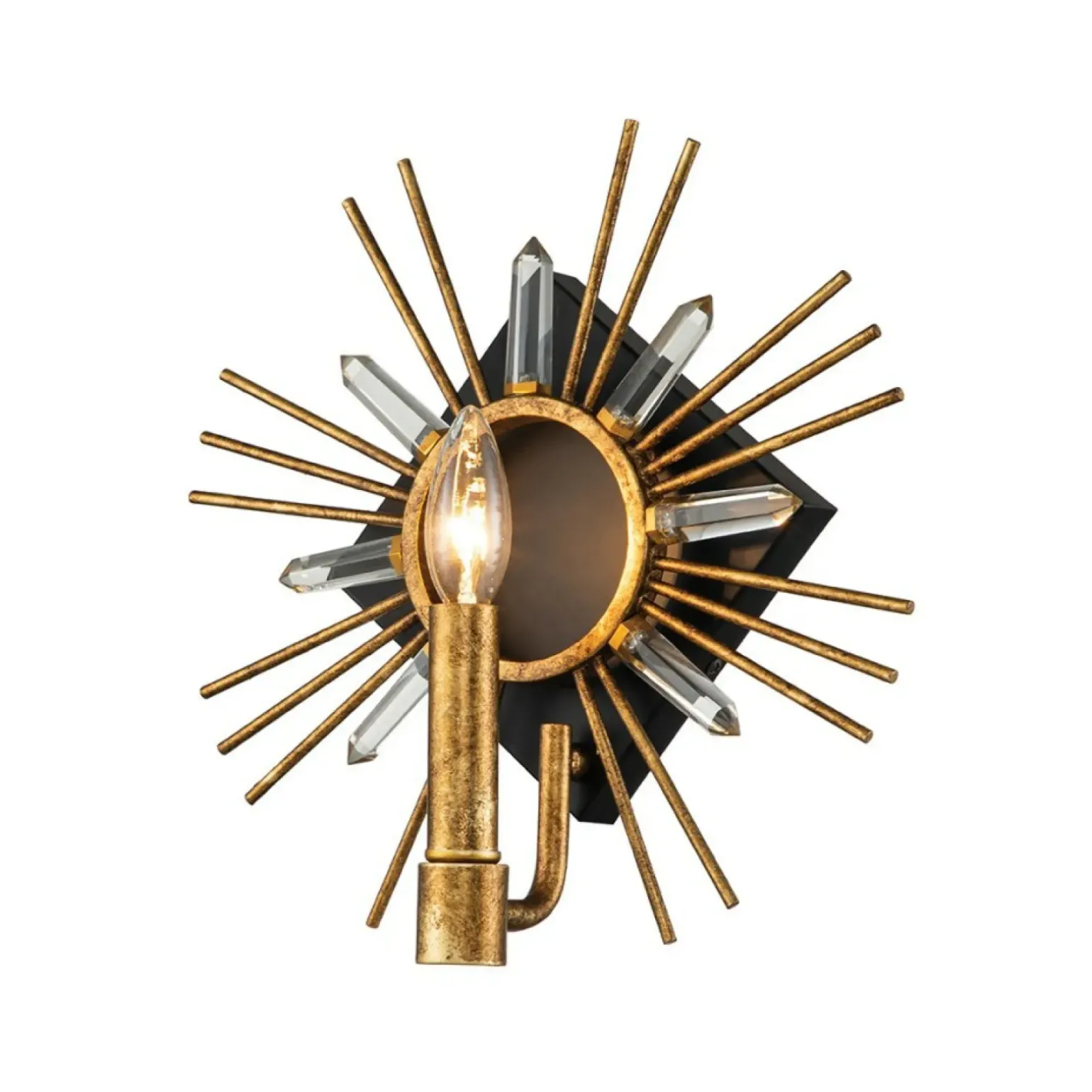 Sklep Kaja Niezwykły kinkiet do korytarza GN-SUN-KING-1-G z serii SUN KING