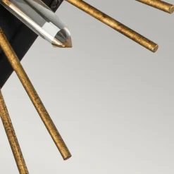 Sklep Kaja Niezwykły kinkiet do korytarza GN-SUN-KING-1-G z serii SUN KING