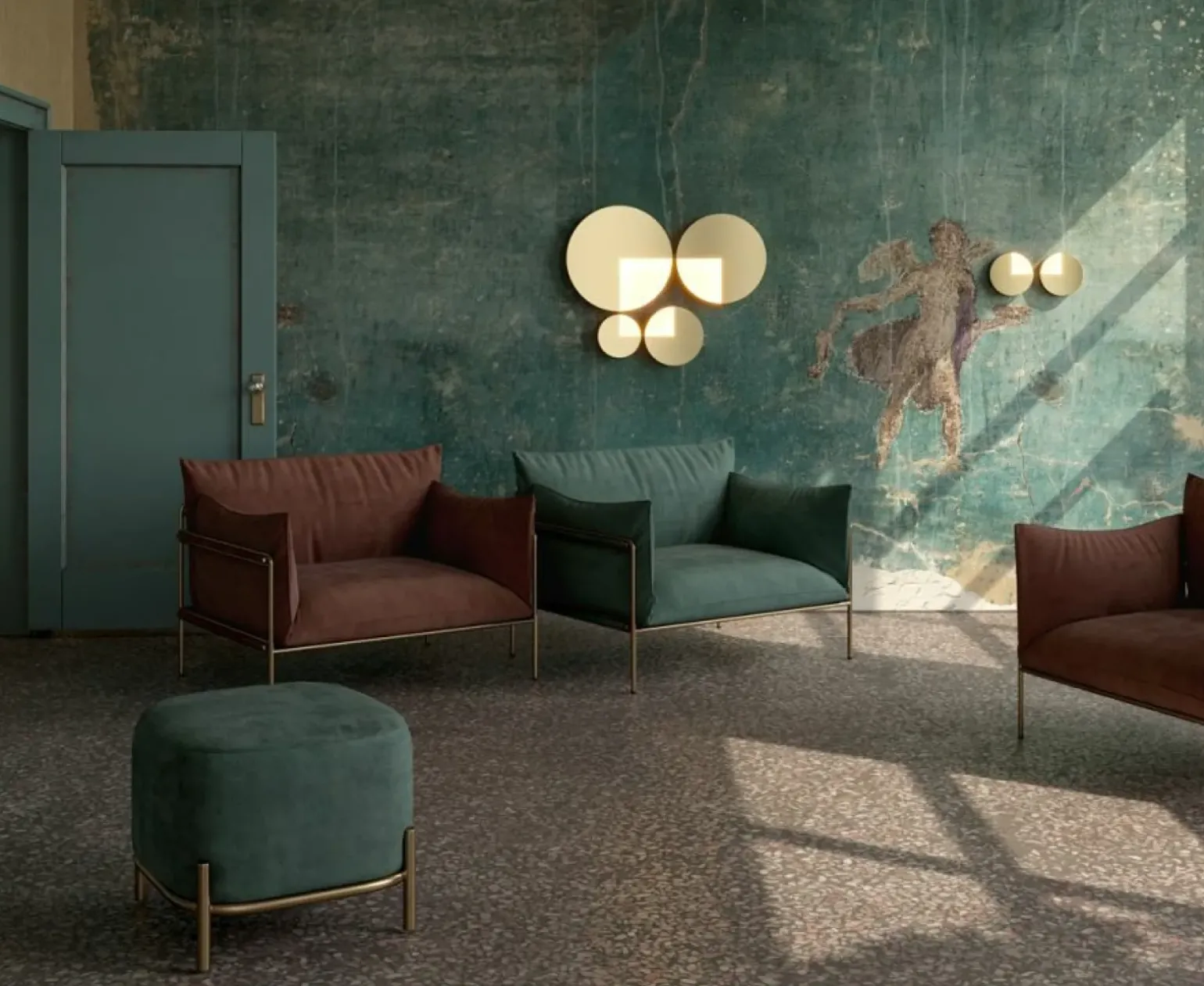 Sklep Kaja Niezwykły kinkiet, ozdoba salonu MOD320WL-L10BS3K z serii JUPITER