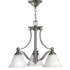 Sklep Kaja Niklowany żyrandol z kloszami HK-BOLLA3 z serii BOLLA