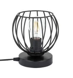 Sklep Kaja Niska, druciana lampka stołowa w stylu loft SIG 50310 z serii CHERRY