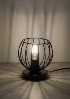 Sklep Kaja Niska, druciana lampka stołowa w stylu loft SIG 50310 z serii CHERRY