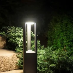 Sklep Kaja Niska lampa ogrodowa stojąca, aluminium GL 11201 z serii FAN | Kaja Oświetlenie