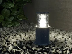 Sklep Kaja Niska lampa ogrodowa stojąca w kształcie tuby O576FL-01GR serii BRONX