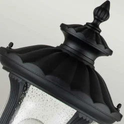 Sklep Kaja Niska lampa ogrodowa, wysokość 115cm CC4-S-BK z serii CHICAGO