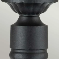 Sklep Kaja Niska lampa ogrodowa, wysokość 115cm CC4-S-BK z serii CHICAGO