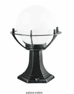 Sklep Kaja Niska lampa ogrodowa, z klasycznym kloszem fi200 K 4011/1/KPO