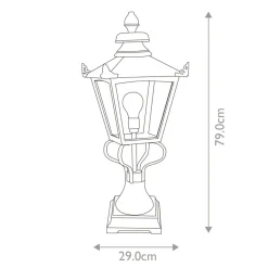 Sklep Kaja Niska lampka ogrodowa, na ścieżkę GN1-BLACK z serii GRAMPIAN