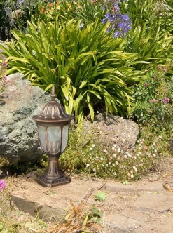 Sklep Kaja Niska zewnętrzna latarenka K-5007S2/N CZARNY/ZŁOTY VASCO | Kaja