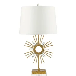 Sklep Kaja Nocna lampka stołowa z abażurem GN-SUN-KING-TL z serii SUN KING