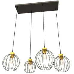 Best Nowoczena lampa wisząca z regulowaną wysokością 1368/4 z serii NANDO Żyrandole Nowoczesne