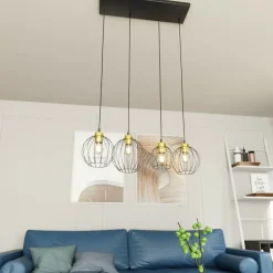 Best Nowoczena lampa wisząca z regulowaną wysokością 1368/4 z serii NANDO Żyrandole Nowoczesne