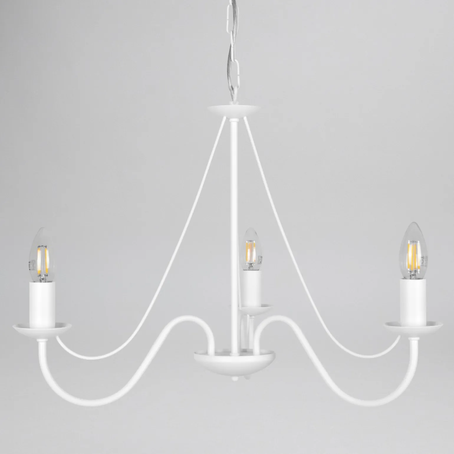 Sklep Kaja Nowoczesna, biała lampa wisząca K-3995 BARTEZ II | Kaja Oświetlenie