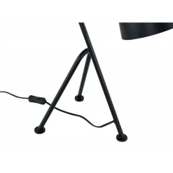 Sklep Kaja Nowoczesna, czarna lampka stołowa MTE2066/1 z serii SOTTO | Kaja