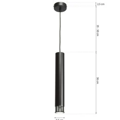 Store Nowoczesna i minimalistyczna lampa wisząca MLP6231 z serii DANI | Kaja Oświetlen Żyrandole Nowoczesne