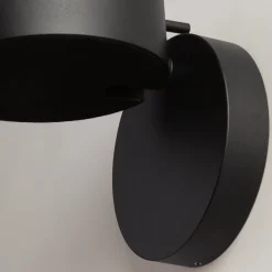 Sklep Kaja Nowoczesna lampa ścienna, cała czarna MOD180WL-L4B3K1 z serii NUANCE