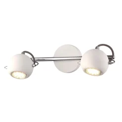 Sklep Kaja Nowoczesna lampa ścienna K-8002/2 WH SALVA WHITE | Kaja Oświetlenie