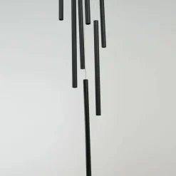 Cheap Nowoczesna lampa do stylowego salonu LP-894/7P BK z serii LUNGO | Kaja Żyrandole Nowoczesne