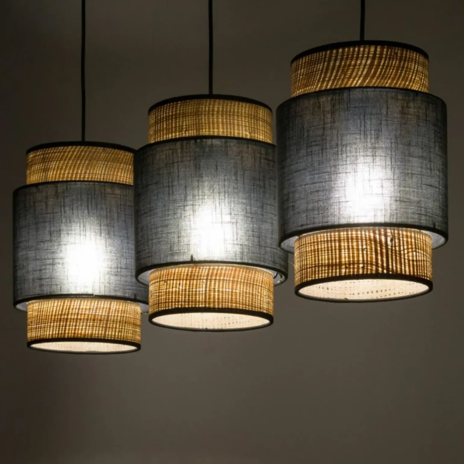 Shop Nowoczesna lampa nad stół w jadalni boho TK 5658 serii BOHO NEW BLACK Żyrandole Nowoczesne