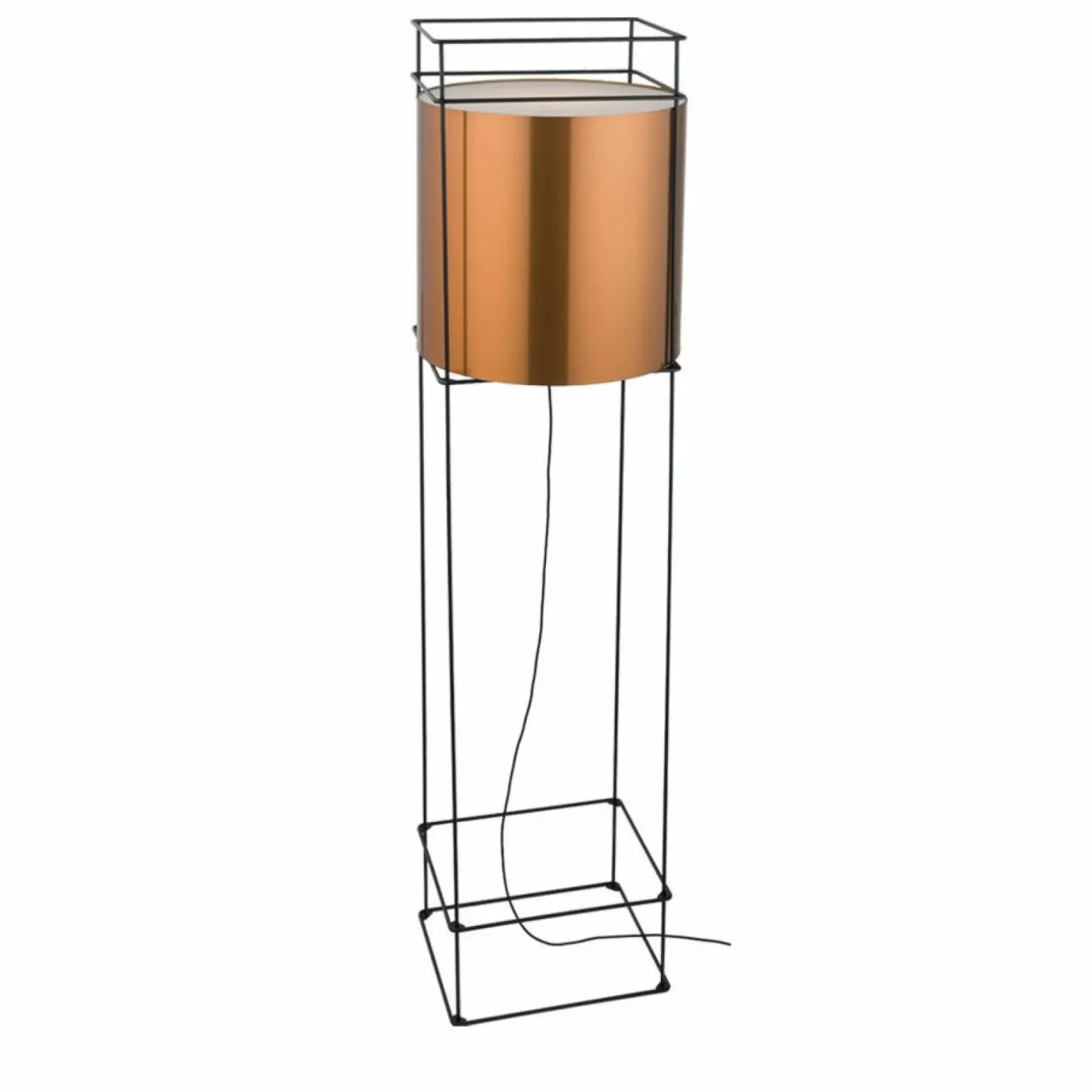 Sklep Kaja Nowoczesna lampa podłogowa - miedź 190cm ANT 9534 PAA | Kaja