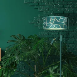 Sklep Kaja Nowoczesna lampa podłogowa z doświetleniem MLP7582 z serii ZIGGY | Kaja Oświetle